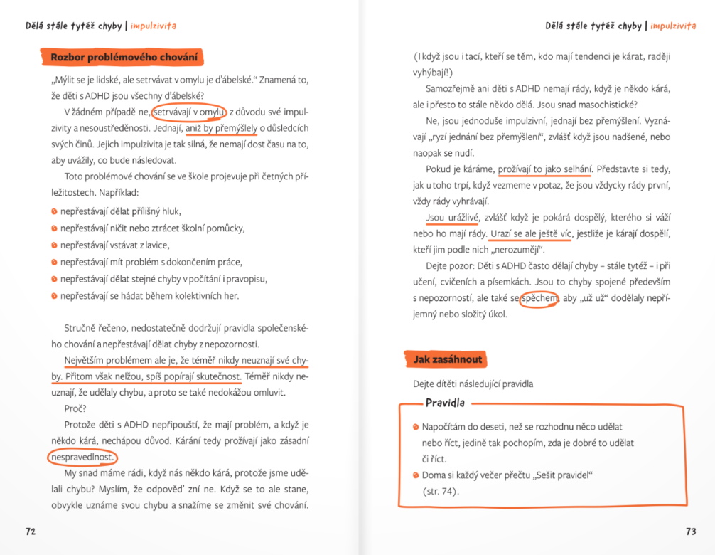 ADHD na 1. stupni základní školy - rychlý průvodce pro učitele